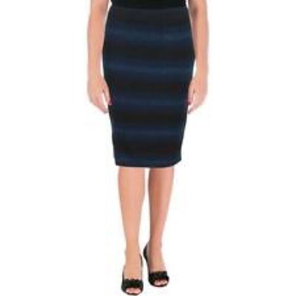 Aqua Dresses & Skirts - AQUA SKIRT ribbed Knit Bodycon Skirt